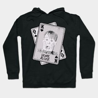 Retro HOME ALONE Card Style Hoodie